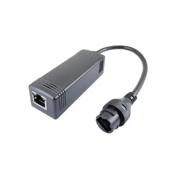 48V to 24V 25W PoE Converter with Waterproof Ho...